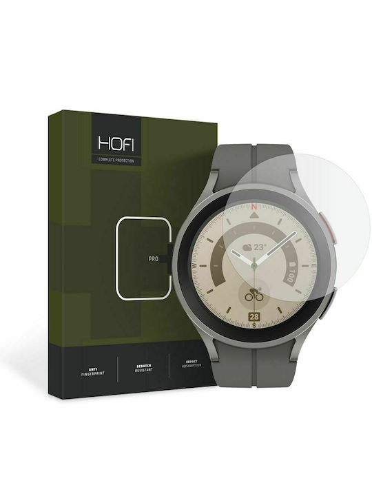 Hofi Pro+ Tempered Glass Προστατευτικό Οθόνης για το Galaxy Watch 5 Pro 45mm