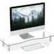 Relaxdays Relaxdays Tabletop Suport Monitor Transparentă