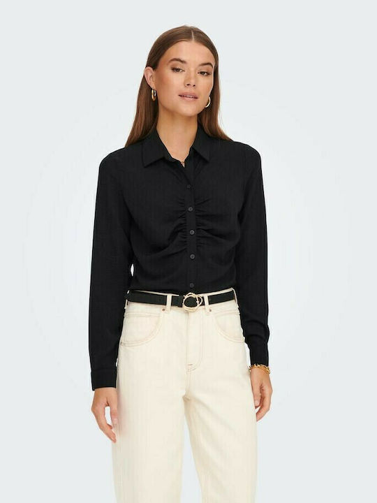 Only Women's Long Sleeve Shirt Black