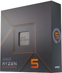 AMD Ryzen 5 7600X 4.7GHz Procesor cu 6 nuclee pentru Socket AM5 în Caseta
