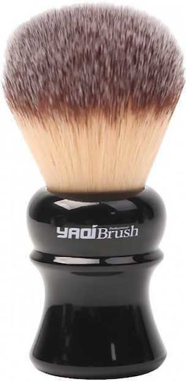 Yaqi Shaving Yaqi Πινέλο Ξυρίσματος Μαύρο με Συνθετική Τρίχα 24mm