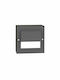 Vito Adria ST2P Wall-Mounted Outdoor Ceiling Light LED IP65 6W with Natural White Light 13.5x13.5x5.2εκ.