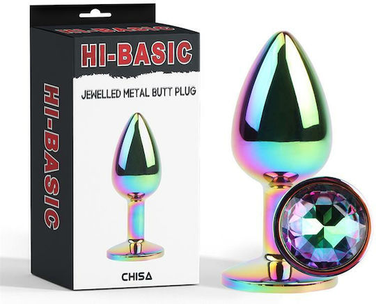 Chisa Novelties Hi-Basic Jewelled Πρωκτική Σφήνα 7.1cm