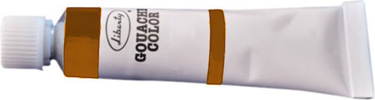 Liberty Gouache Τέμπερες Ζωγραφικής Καφέ σε Σωληνάριο 7ml 12τμχ