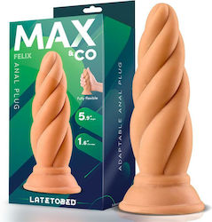 LateToBed Max & Co Felix Πρωκτική Σφήνα Flesh