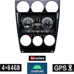 Kirosiwa Ηχοσύστημα Αυτοκινήτου για Mazda 6 2005-2008 (Bluetooth/USB/WiFi/GPS) με Οθόνη Αφής 9"