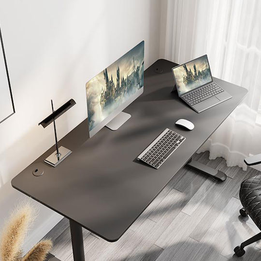Γραφείο Gaming ERK-IOD-60-B-V4 152.4x66x77εκ. Μαύρο Γραφείο Gaming ERK-IOD-60-B-V4 152.4x66x77εκ. Μαύρο