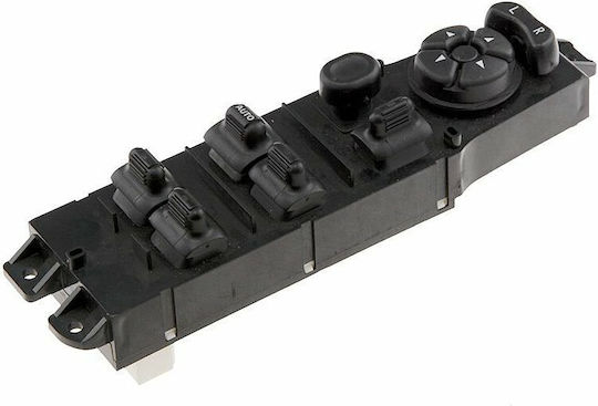 Fensterheberschalter Auto für Jeep Cherokee 1996 12pin Schwarz