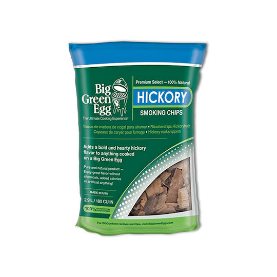 Big Green Egg Chips din Lemn Chipsuri pentru Fumat la Grătar cu Aromă Nuc 2.9lt 1buc