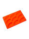 SoftBowl No Coating Silicone Chocolates 9 Cups Baking Pan Jounquil 29x19x1.5cm