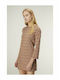 Compania Fantastica Mini Dress Brown