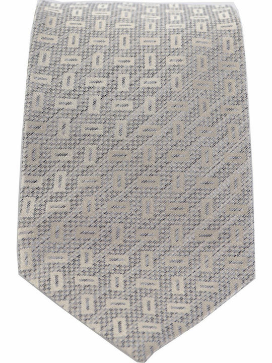 Emporio Armani Silk Men's Tie Printed Beige