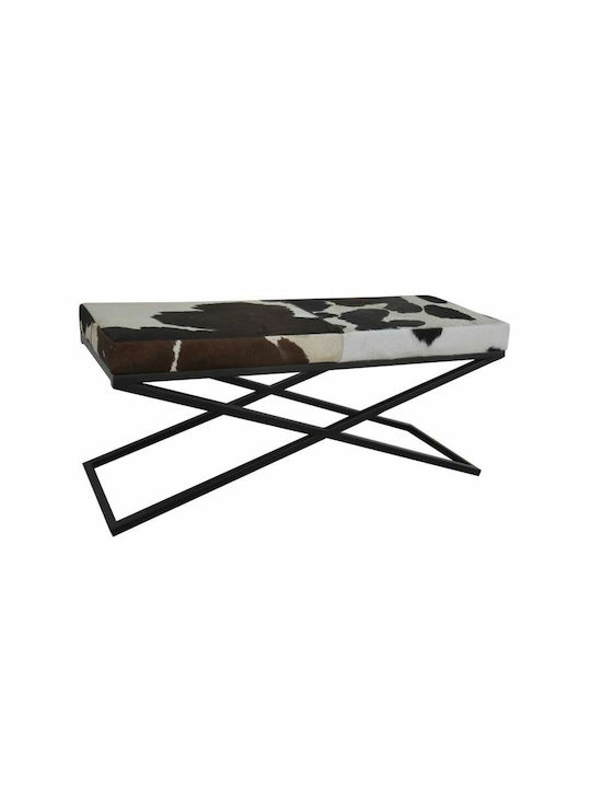 Bench Stool Black 120x40x50cm