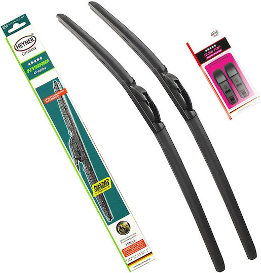 Heyner Heyner Hybrid Front Set Car Wiper Blades 650mm/500mm