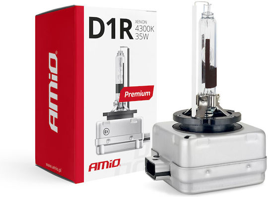 AMiO Λάμπα Αυτοκινήτου Premium D1R Xenon 4300K 12V 35W 1τμχ