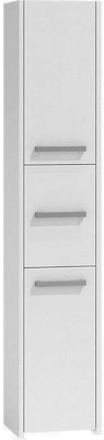 Topeshop S33 Floor Bathroom Column Cabinet L30xD30xH170cm White