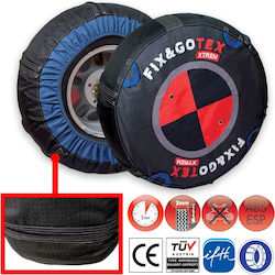 Fix&Go Tex Xtrem E-V Αντιολισθητικές Χιονοκουβέρτες για Φορτηγό 2τμχ