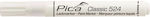 Pica Classic 524 Permanent Marker 4mm White