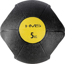 HMS NKU Μπάλα Medicine 5kg σε Μαύρο Χρώμα HMS NKU Μπάλα Medicine 5kg σε Μαύρο Χρώμα
