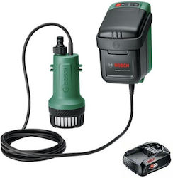 Bosch GardenPump 18V-2000 Pompă de Apă 1x2.5Ah 06008C4202