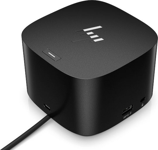 HP Thunderbolt Dock 280W G4 w/Combo Cable Thunderbolt 4 Docking Station with HDMI/DisplayPort 4K PD Ethernet Black