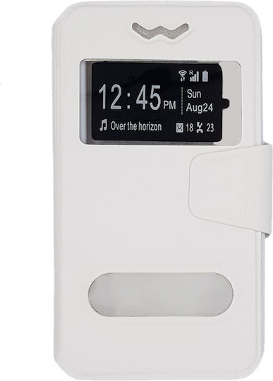 Universal S-View Калъф за книги до 3.3" Бял