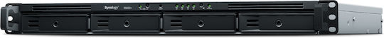 Synology RackStation RS822RP+ NAS Rack με 4 θέσεις για HDD/SSD και 4 θύρες Ethernet