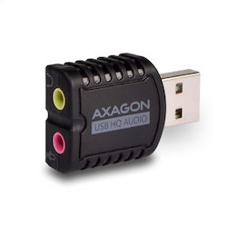 Axagon Εξωτερική USB Κάρτα Ήχου ADA-17