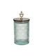 Inart Decorative Vase Transparent 9x9x19cm