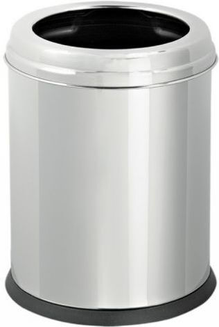 Dianomiki Plastic Coș de gunoi Deșeuri 30lt Inox