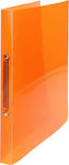 Skag Clipboard with 2 Rings 2/20 for Paper B5 Orange 1pcs