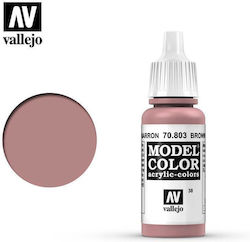 Acrylicos Vallejo Model Modellbau Farbe Brown R...