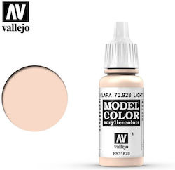 Acrylicos Vallejo Model Light Flesh 17ml