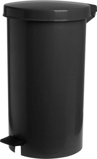 Cyclops Waste Bin Waste Plastic with Pedal Black 35lt 1pcs Cyclops Waste Bin Waste Plastic with Pedal Black 35lt 1pcs