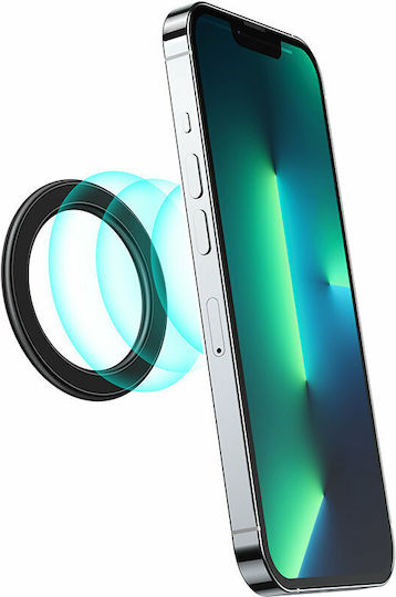 Joyroom Magnetic Ring Holder мобилен телефон в Черен цвят