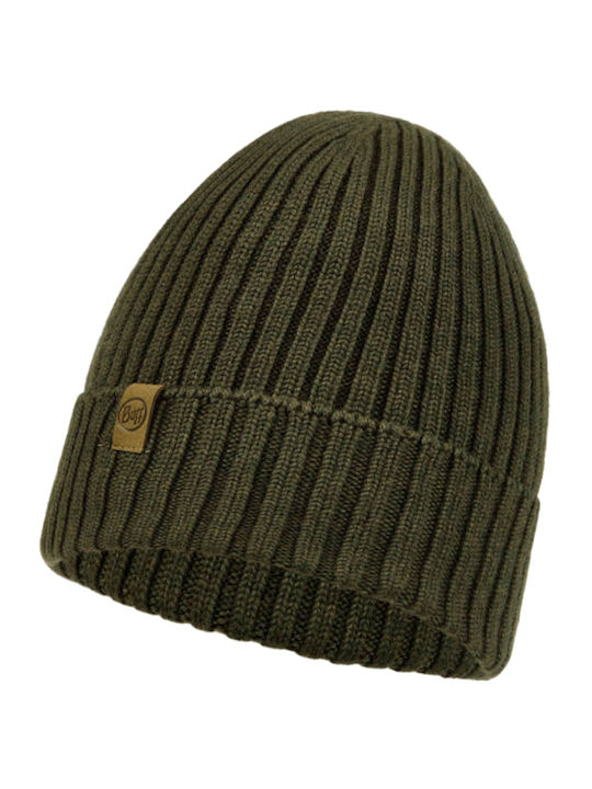 Buff Norval Merino Γυναικείος Beanie Σκούφος σε Χακί χρώμα