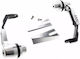 Benelli Motorcycle Protective Hand Guards for TNT 125 2017-2022 with Handguards in Silver Colour