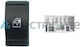 Electric Life Car Window Switch for Fiat Doblo 5pin Black