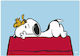 Grupo Erik Single Desk Pad Plastic Snoopy Doghouse Multicolour 49.5x34.5cm