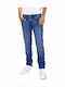 Piers Men's Jeans Pants with Slim Fit Blue