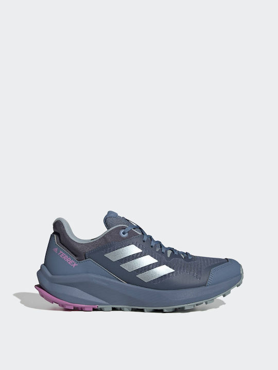 Adidas Terrex Trailrider Γυναικεία Αθλητικά Παπούτσια Trail Running Wonder Steel / Magic Grey Met / Pulse Lilac