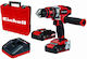 Einhell Schlagbohrmaschinen Bohrschrauber Batterie 18V 2x2Ah