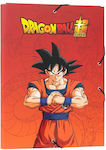 Grupo Erik Folder with Rubber Band and Ears for Paper A4 Multicolour Dragon Ball