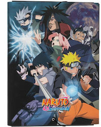 Dosar de fișiere cu furtun și elastic multicolor Naruto Dosar de fișiere cu furtun și elastic multicolor Naruto