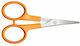 Fiskars Βρεφικό Ψαλιδάκι Νυχιών Classic Curved Manicure Πορτοκαλί