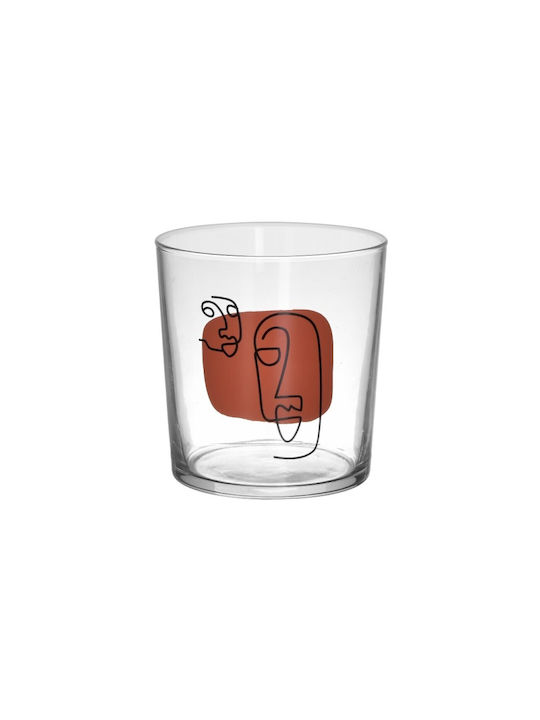 Click Σετ Ποτήρια Ουίσκι από Γυαλί 380ml 6τμχ