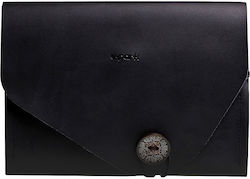 D-Park Sleeve Leather Black (Universal 9.7")