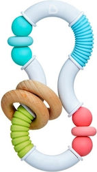 Munchkin Sili Twisty Beißring für Zahnen Ohne BPA aus Silikon für 3 m+ 1Stück