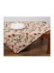 Silk Fashion Tulip Cotton & Polyester Checkered Tablecloth Multicolour 95x95cm