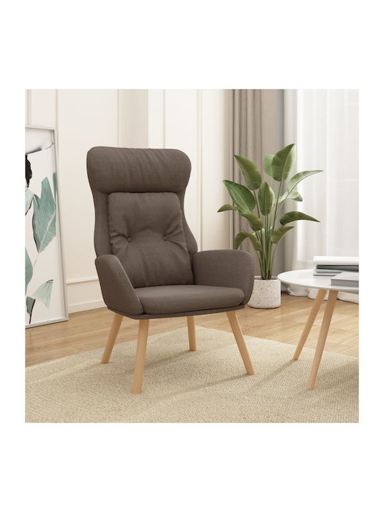 Μπερζέρα Taupe 70x77x94cm